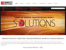 Tablet Screenshot of dssfire.org
